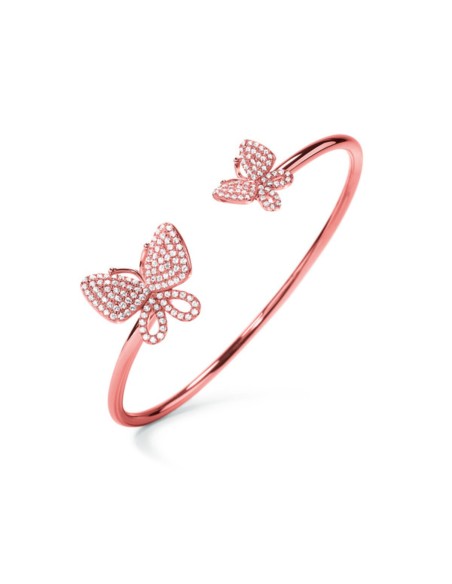 Bracelet Folli Follie Butterflies Sterling silver (Ø 55 mm)
