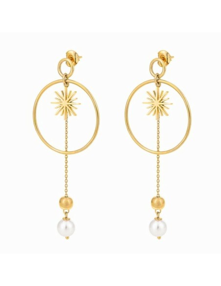 Ladies'Earrings Folli Follie 3E19S130YW (7,3 cm)
