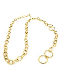Ladies' Necklace Folli Follie 1N6T176Y 35 cm