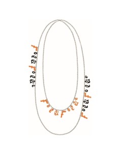 Ladies' Necklace Folli Follie 3N13T024KOK 150 cm