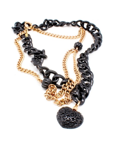 Ladies' Necklace Folli Follie 4N0T096RK 35 cm