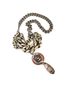 Ladies' Necklace Folli Follie 4N1B115EB 60 cm