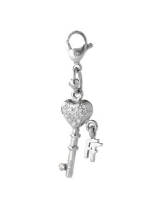 Ladies'Beads Folli Follie 3P1F010C Grey (3 cm)