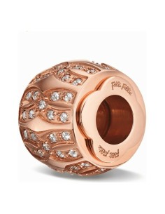 Ladies'Beads Folli Follie 3P16T006RC Rose gold (1 cm)