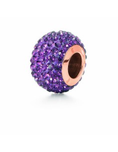 Ladies' Beads Folli Follie 3P0T023RX Purple 1 cm