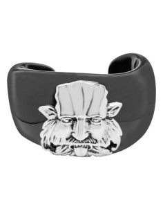 Ladies' Bracelet Folli Follie 4BOTO27BLACK 7 cm