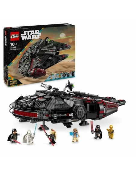 Construction set Lego Star Wars 75389 Black Falcon Multicolour 1579 Pieces