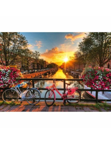 Puzzle Ravensburger Bicycles in Amsterdam