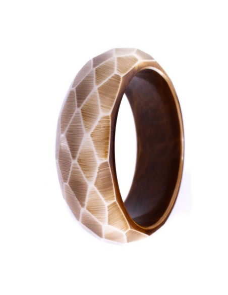 Bracelet Folli Follie 4B9A006I Brown (Ø 7 cm)