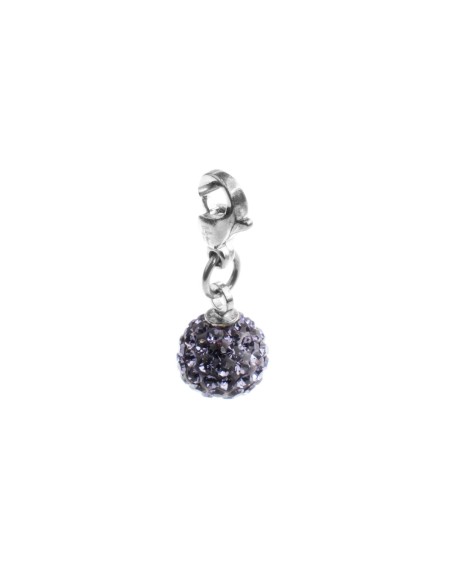 Beads Folli Follie 3P16FAMOR Purple 2 cm