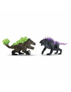 Action Figure Schleich Dark Lynx vs Stone Crusher Duo Figurines