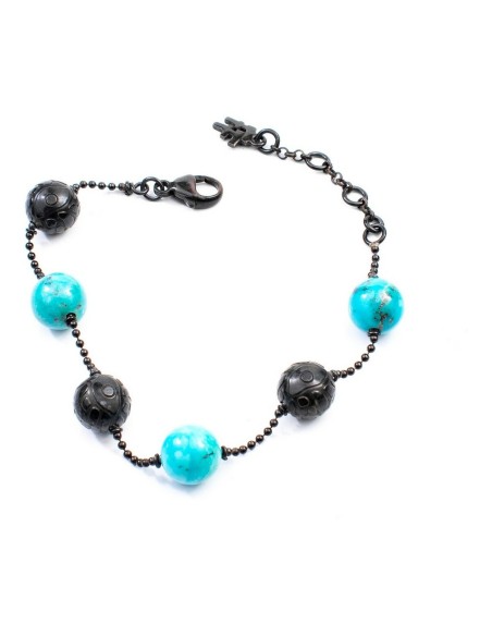 Ladies' Bracelet Folli Follie 4B14B007T 10 cm