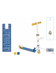 Scooter Unice Toys Aluminium 80 x 55,5 x 9,5 cm 2