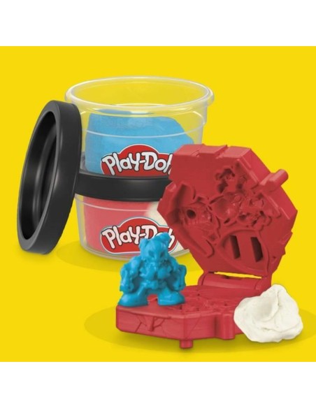 Modelling Clay Game Play-Doh Capitán América Set Stamper Shield Multicolour