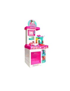 Toy kitchen Barbie 40,5 x 30 x 81 cm Pink