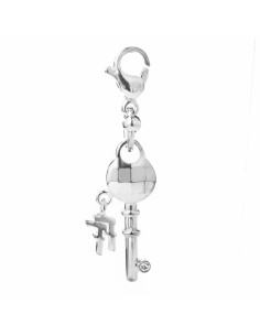 Ladies' Beads Folli Follie 3P1F003C Grey 3 cm
