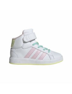 Children’s Casual Trainers Adidas Grand Court Mid White