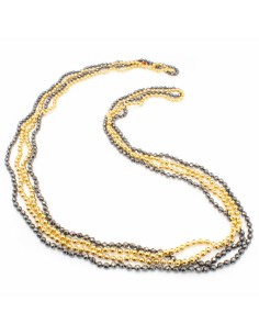Ladies' Necklace Folli Follie 4N9A113KY 80 cm