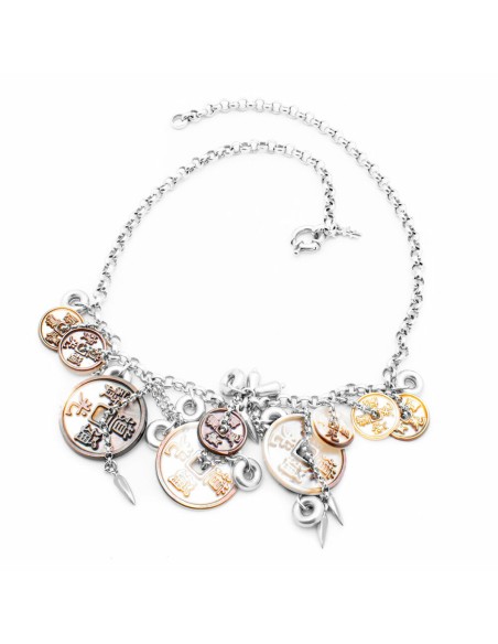 Ladies' Necklace Folli Follie 4N8S006AW 30 cm