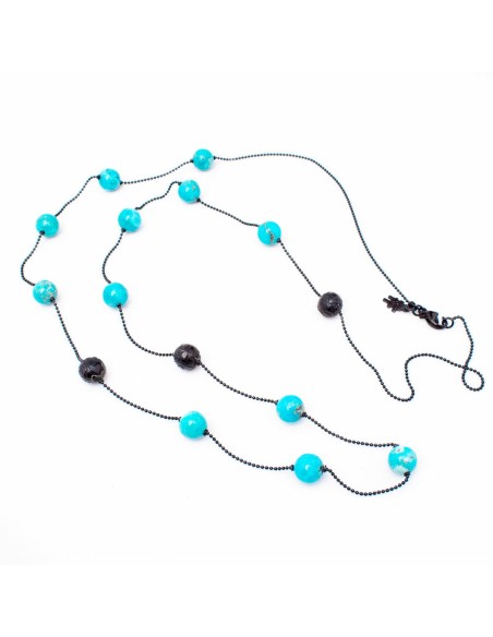 Ladies' Necklace Folli Follie 4N14B020T 45 cm