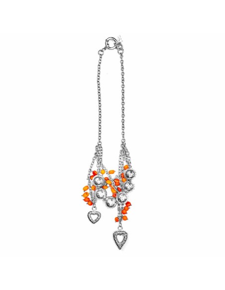 Ladies' Necklace Folli Follie 4N0F015O 50 cm