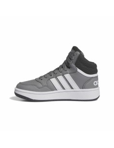 Sports Shoes for Kids Adidas Hoops 3.0 Mid Grey 2
