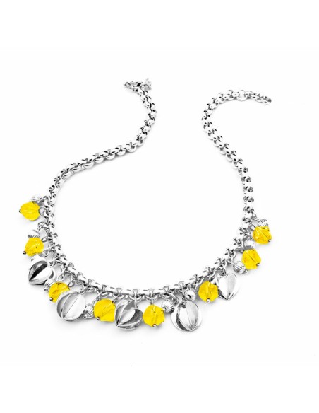 Ladies' Necklace Folli Follie 3N9F164Y 20 cm
