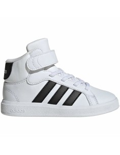 Sports Shoes for Kids Adidas Grand Court Mid White