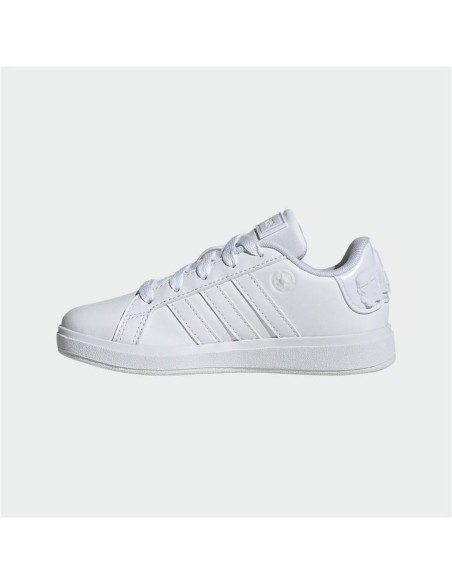 Sports Shoes for Kids Adidas Star Wars Grand Court 2.0 K White