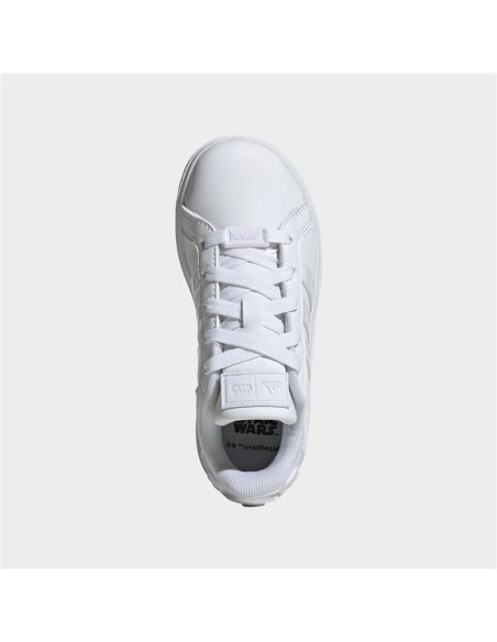 Sports Shoes for Kids Adidas Star Wars Grand Court 2.0 K White