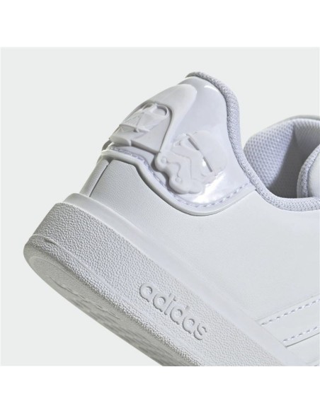 Sports Shoes for Kids Adidas Star Wars Grand Court 2.0 K White