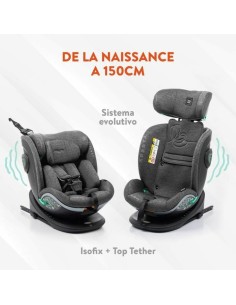 Car Chair Babyauto XPERTA BLACK LINE Black 0 (de 0 a 10 kilos) 0+ (de 0 a 13 kilos) I (9 - 18 kg) II (15-25 kg) III (22 - 36 kg) 2