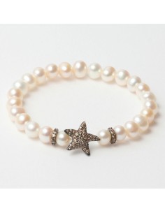 Ladies' Bracelet Lancaster JLA-BR-STAR-4-WH 16 mm