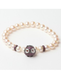 Ladies' Bracelet Lancaster JLA-BR-OWL-5-WH 16 mm