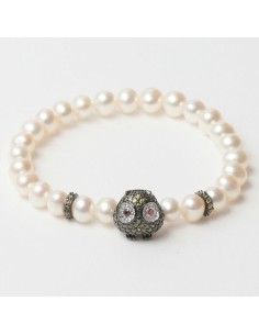 Ladies' Bracelet Lancaster JLA-BR-OWL-3-WH 16 mm