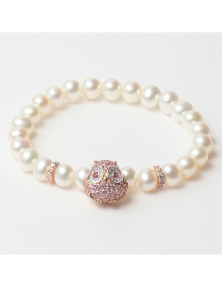 Ladies' Bracelet Lancaster JLA-BR-OWL-2-WH 16 mm