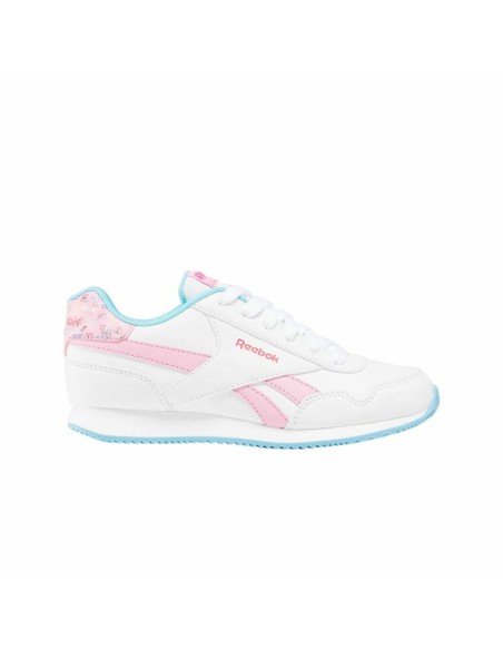 Sports Shoes for Kids Reebok Royal Cl Jog 3.0 White Pink