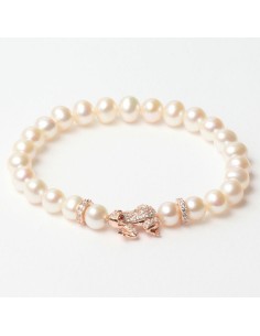 Ladies' Bracelet Lancaster JLA-BR-FROG-2-WH 16 mm