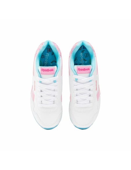 Sports Shoes for Kids Reebok Royal Cl Jog 3.0 White Pink