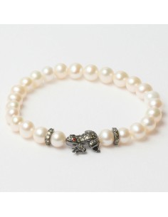 Ladies' Bracelet Lancaster JLA-BR-FROG-3-WH 16 mm