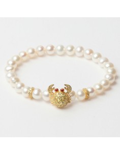 Ladies' Bracelet Lancaster JLA-BR-CRAB-6-WH 16 mm