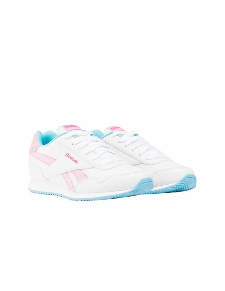 Sports Shoes for Kids Reebok Royal Cl Jog 3.0 White Pink
