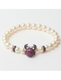 Ladies' Bracelet Lancaster JLA-BR-CRAB-5-WH 16 mm