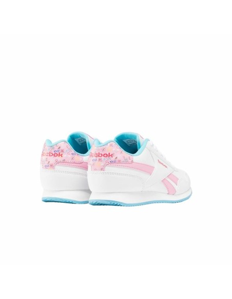 Sports Shoes for Kids Reebok Royal Cl Jog 3.0 White Pink