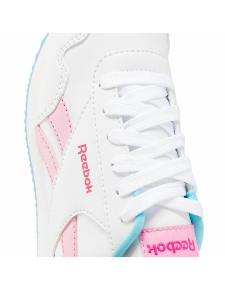 Sports Shoes for Kids Reebok Royal Cl Jog 3.0 White Pink