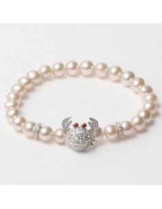 Ladies' Bracelet Lancaster JLA-BR-CRAB-3-WH 16 mm