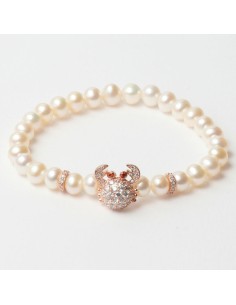 Ladies' Bracelet Lancaster JLA-BR-CRAB-2-WH 16 mm