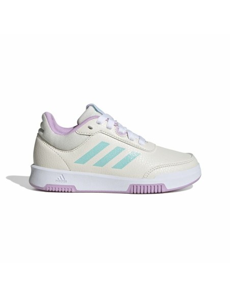 Sports Shoes for Kids Adidas Tensaur Sport Training Lace Infantil Beige