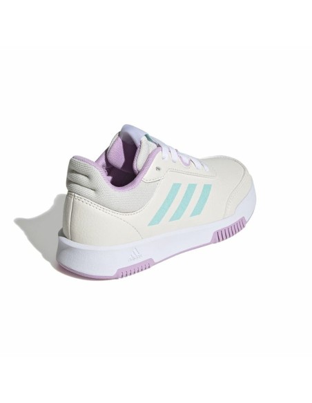Sports Shoes for Kids Adidas Tensaur Sport Training Lace Infantil Beige
