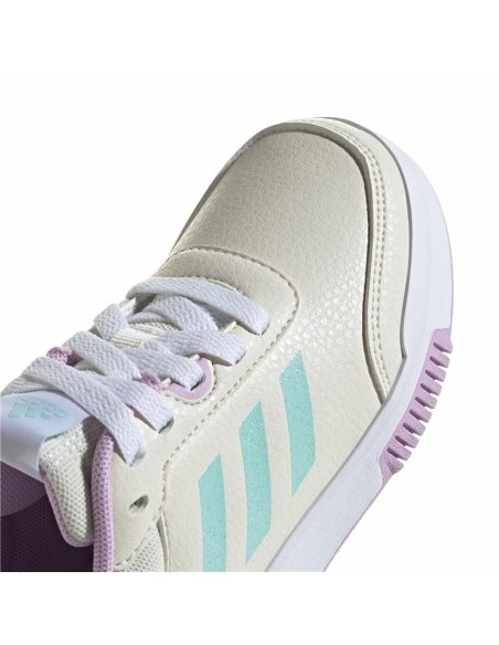 Sports Shoes for Kids Adidas Tensaur Sport Training Lace Infantil Beige